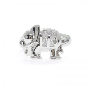 Fancy cz ring แหวนเพชรสวิส เพชรcz แหวนแฟนซี โรงงานผลิตเครื่องประดับเพชรสังเคราะห์ FF166